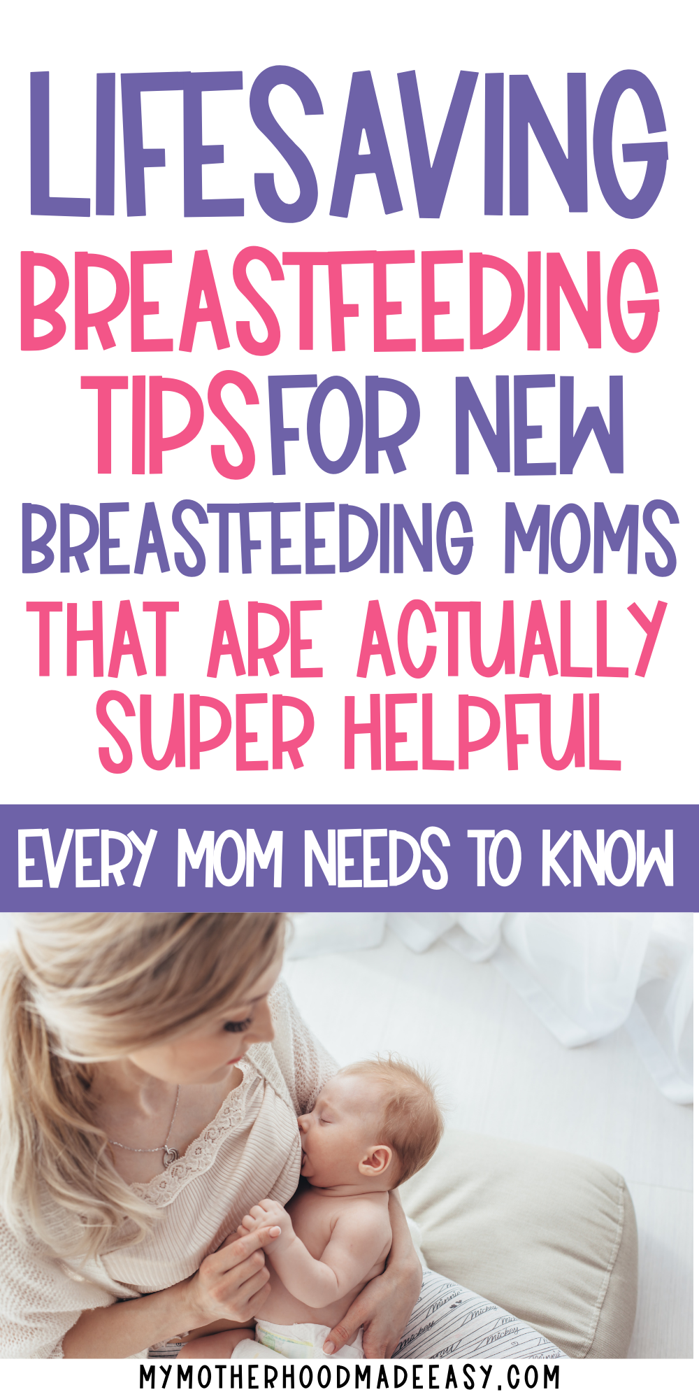 Breastfeeding 101 For New Mothers