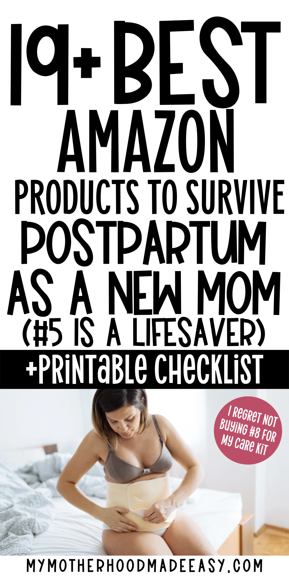 My Top 6 Favorite Postpartum Products