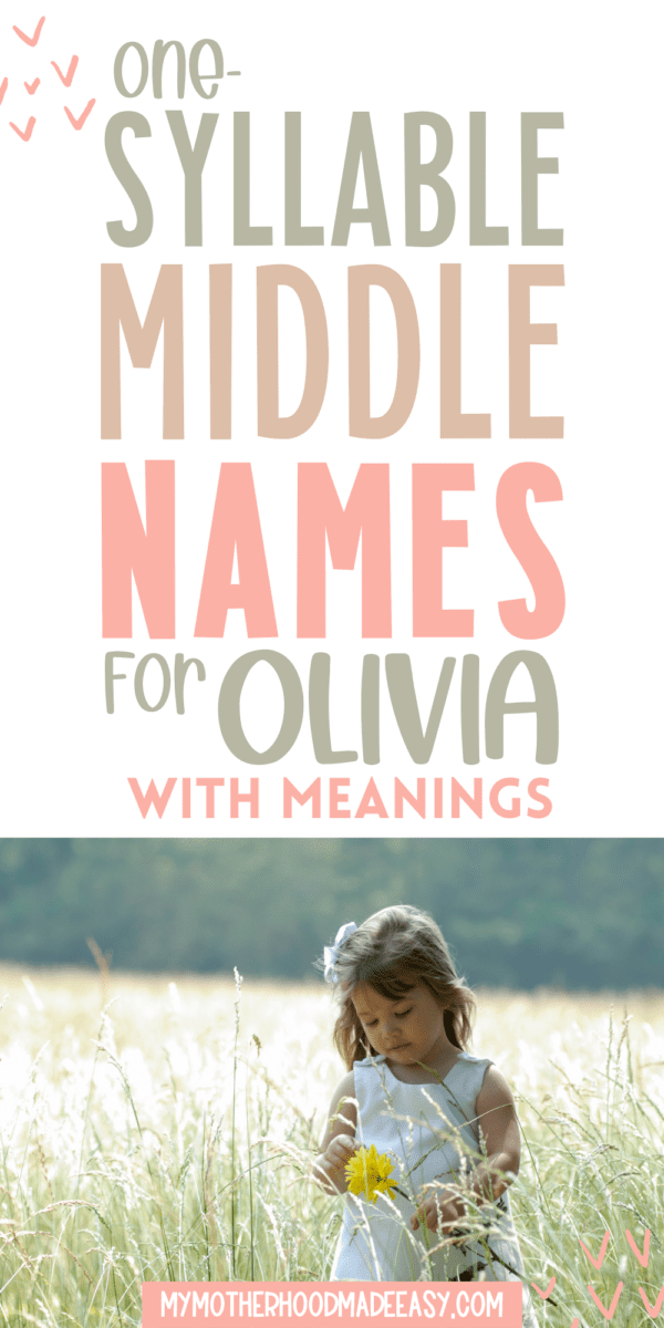 111+ Middle Names for Olivia That are Perfect & Will Cause Baby Fever ...