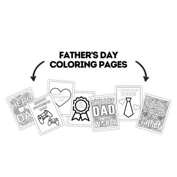 FREE Father’s Day Coloring Pages for Kids to Color (PDF)(2022) – My ...