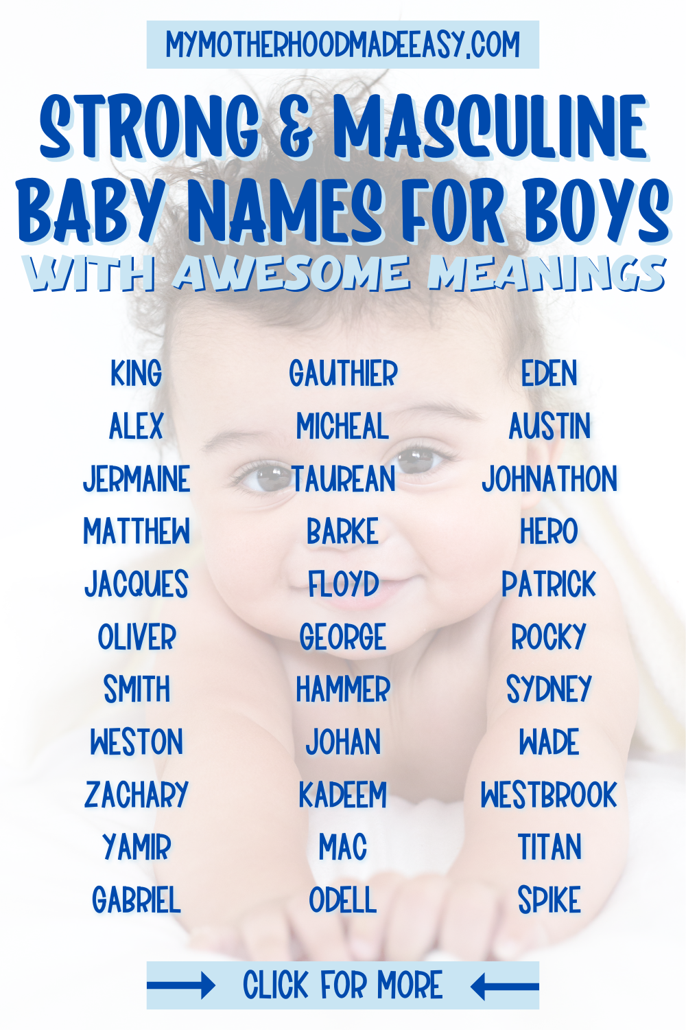 237+ Baby Boy Names You’ll Totally Want To Steal [with Meanings] – My ...