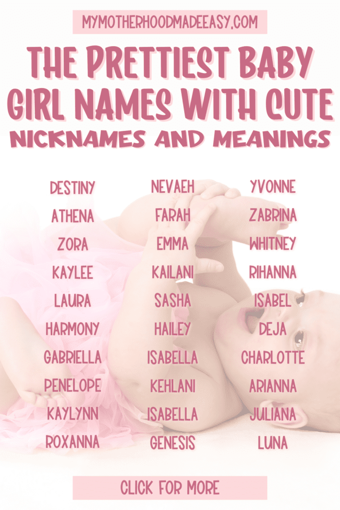 100+ Girls Names That Start With B - Name and Nicknames