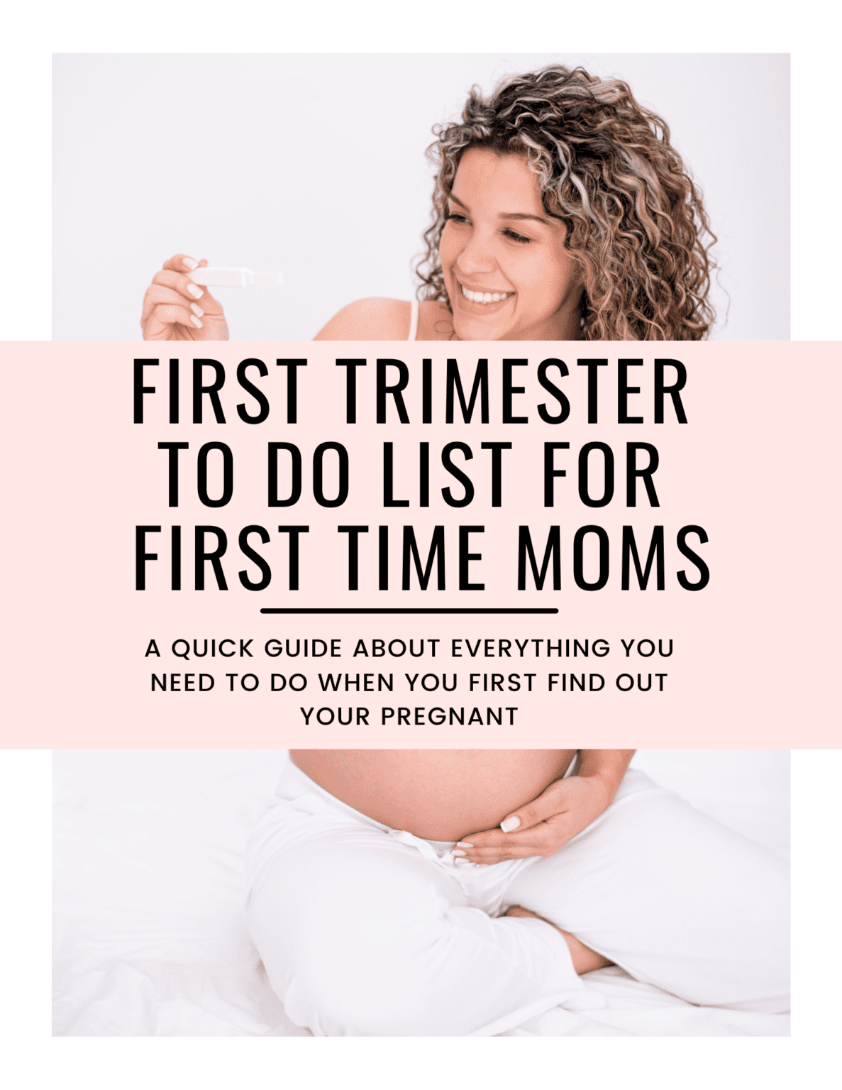 The First Trimester To-Do List for First Time Moms – My Motherhood Made ...