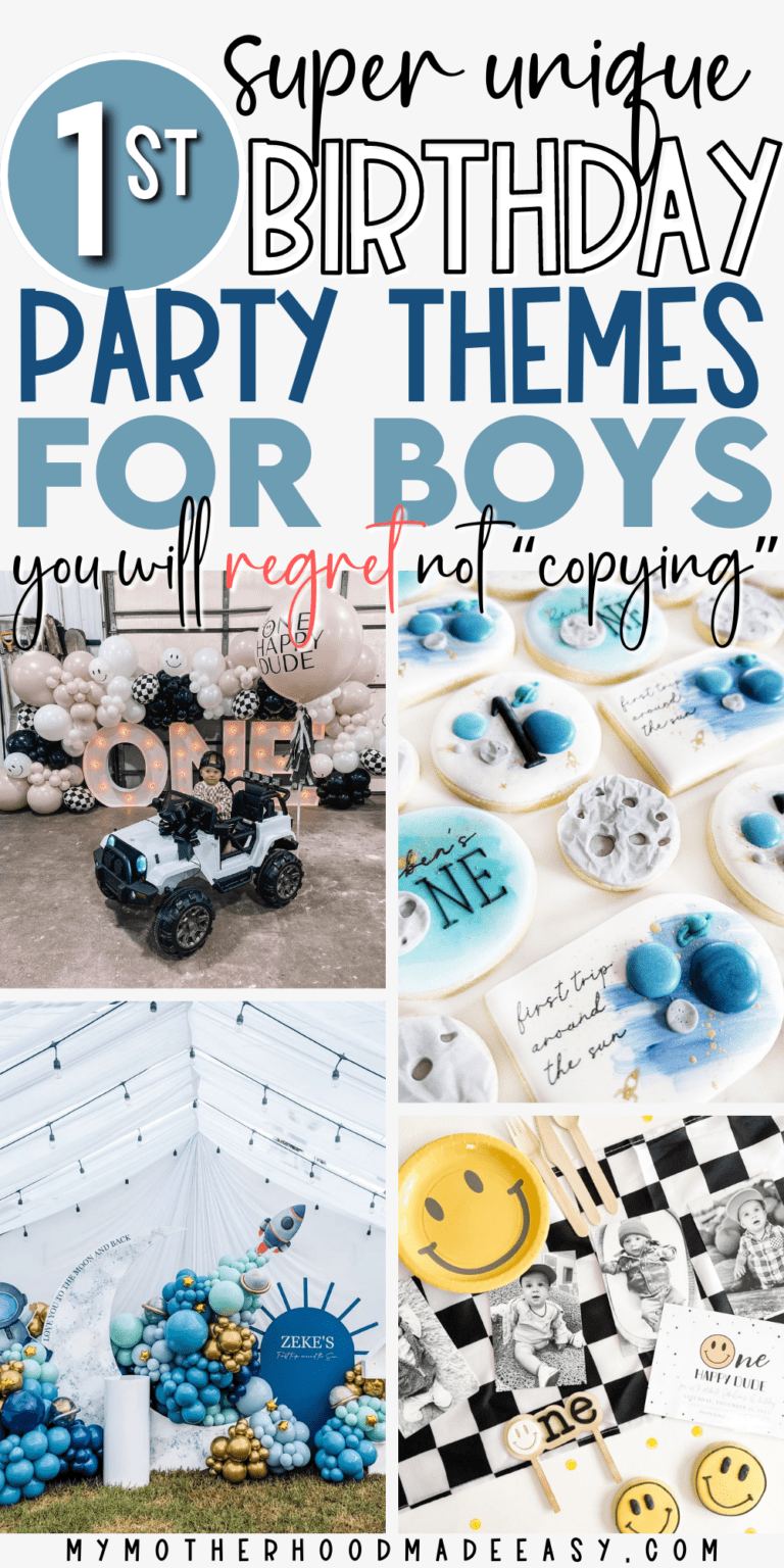 27+ Fun First Birthday Party Themes for Boys (You’ll Love) – My ...
