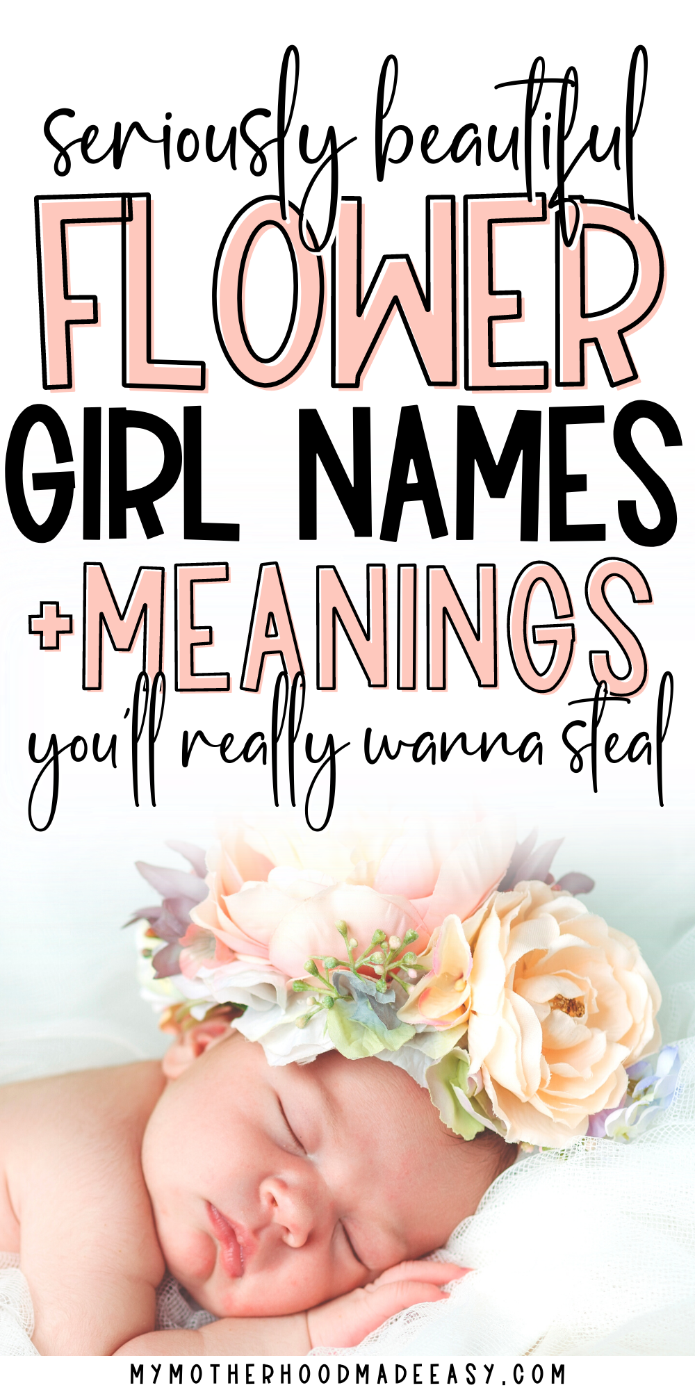 123+ Beautiful Flower Names for Girls for Your Flower Child