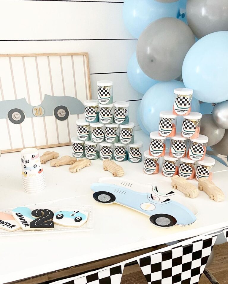 25 Best 2nd Birthday Themes For Boys That Are Just TWO Cool My   Two Fast 4 768x957 