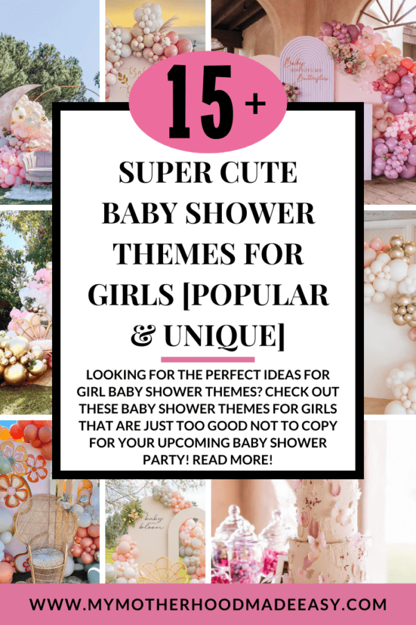 15+ Super Cute Baby Shower Themes for Girls [Popular & Unique] – My ...