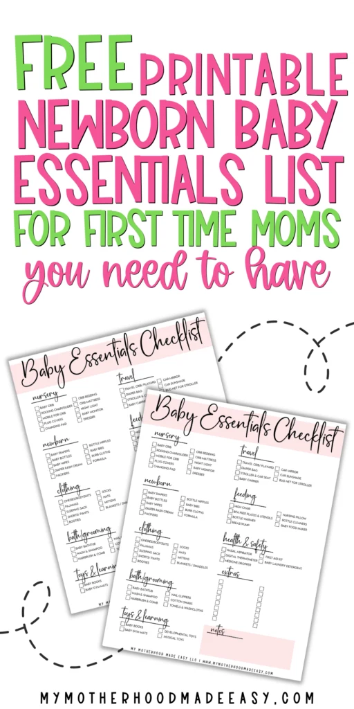 31+ Baby Essentials You Actually Need (+Free Baby Essentials List) – My ...