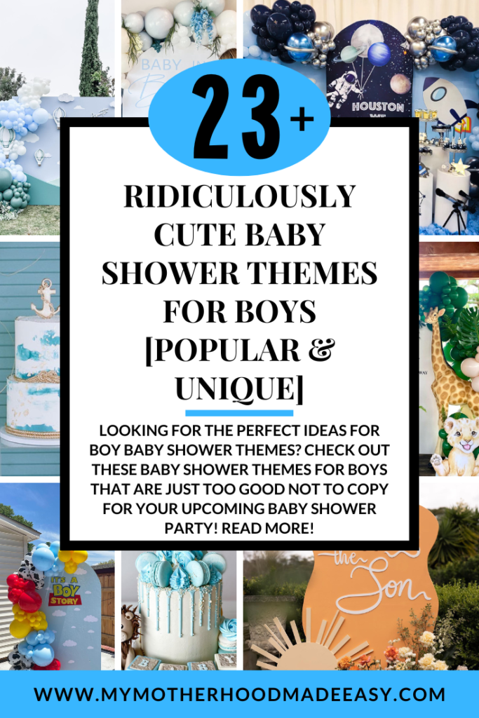 30+ Best Boy Baby Shower Theme Ideas for 2024