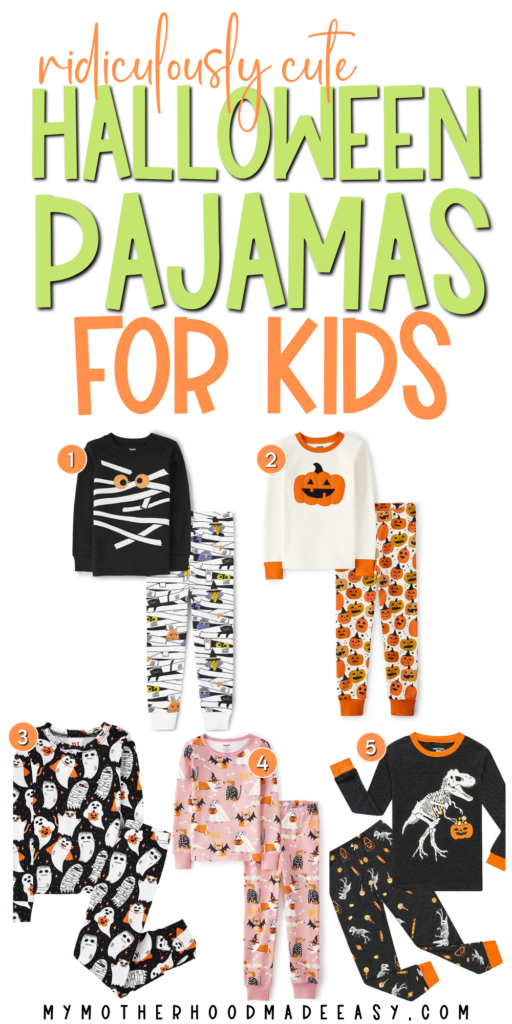 Kids Halloween Pajamas