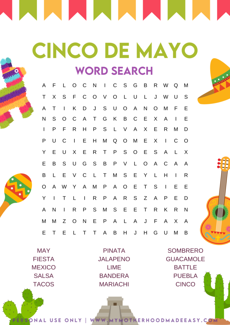 Super Fun Cinco de Mayo Party Games & Activities – My Motherhood Made Easy