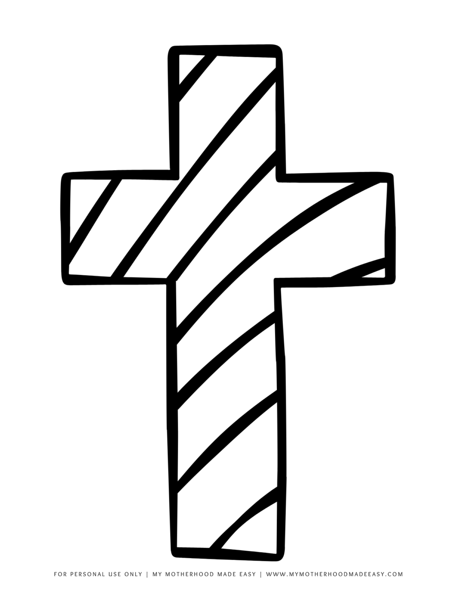 FREE Easter Cross Template Printable for Kids (PDF) (2024)