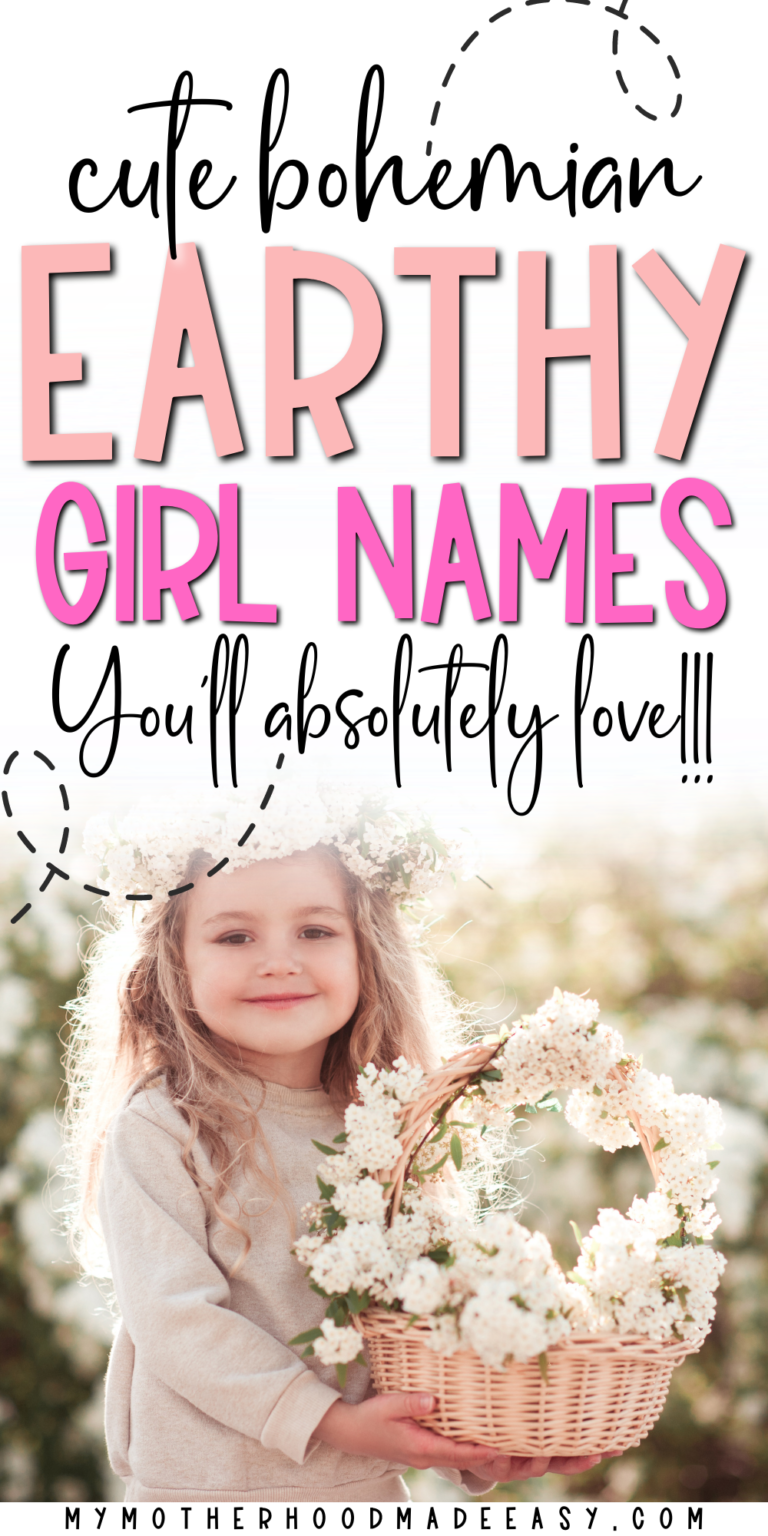 222+ Boho Earthy Baby Girl Names for Your Flower Child 2024