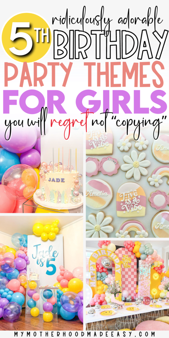 15+ Uniquely Cute 5th Birthday Party Ideas for Girls (2024)