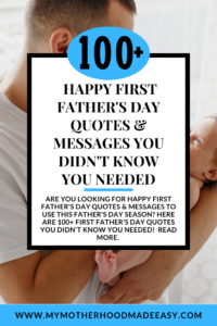 first fathers day quotes