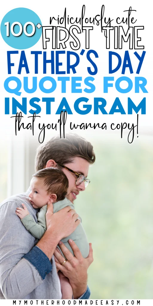 First Father's Day Quotes from Baby