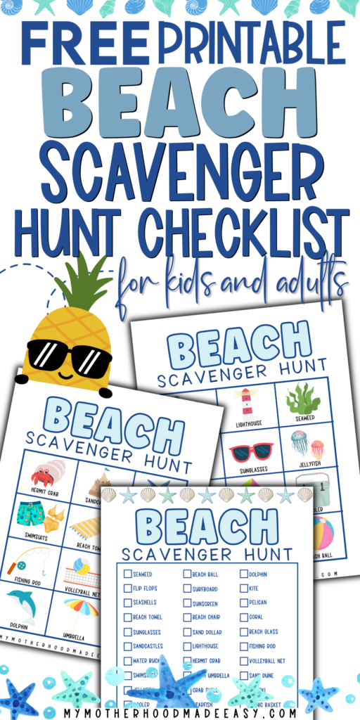 beach scavenger hunt