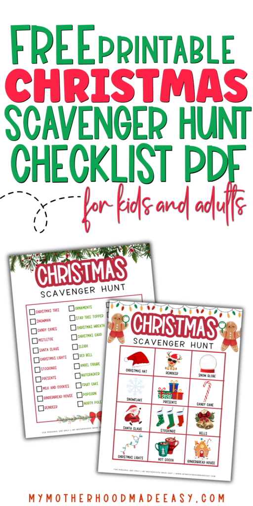 Christmas Scavenger Hunt