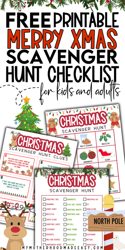 Christmas Scavenger Hunt ideas