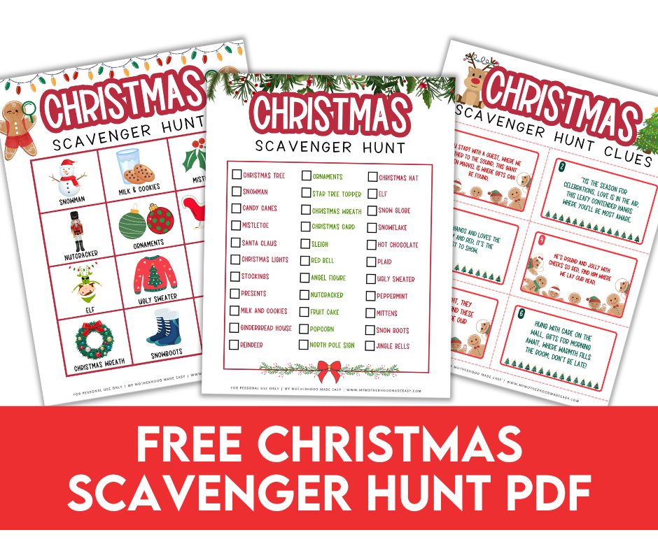 Christmas Scavenger Hunt