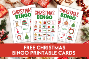 free christmas bingo printable cards