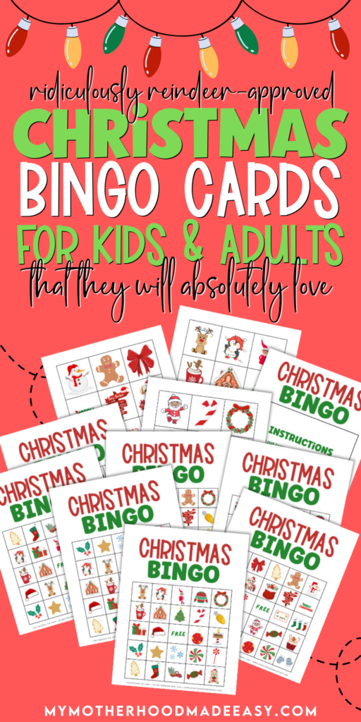 christmas bingo printable free